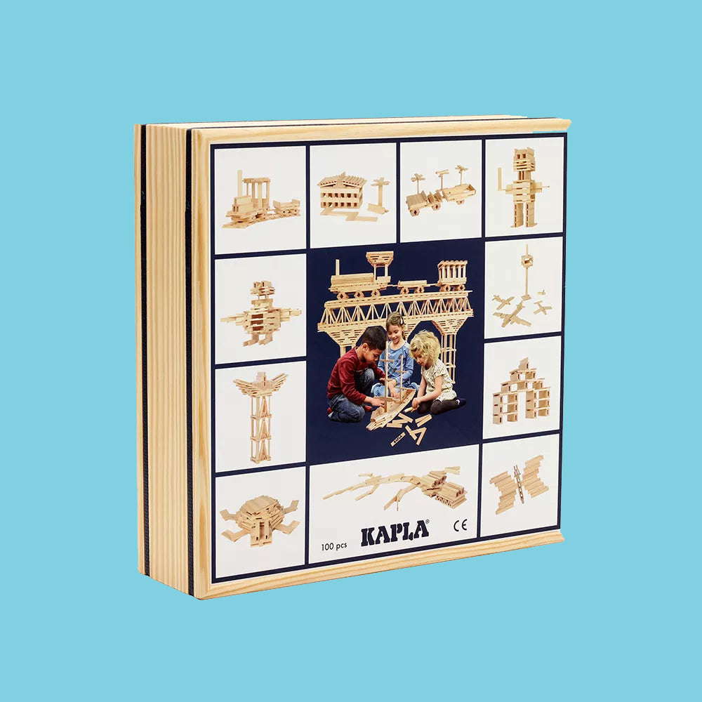 Kapla Natural Blocks 100p