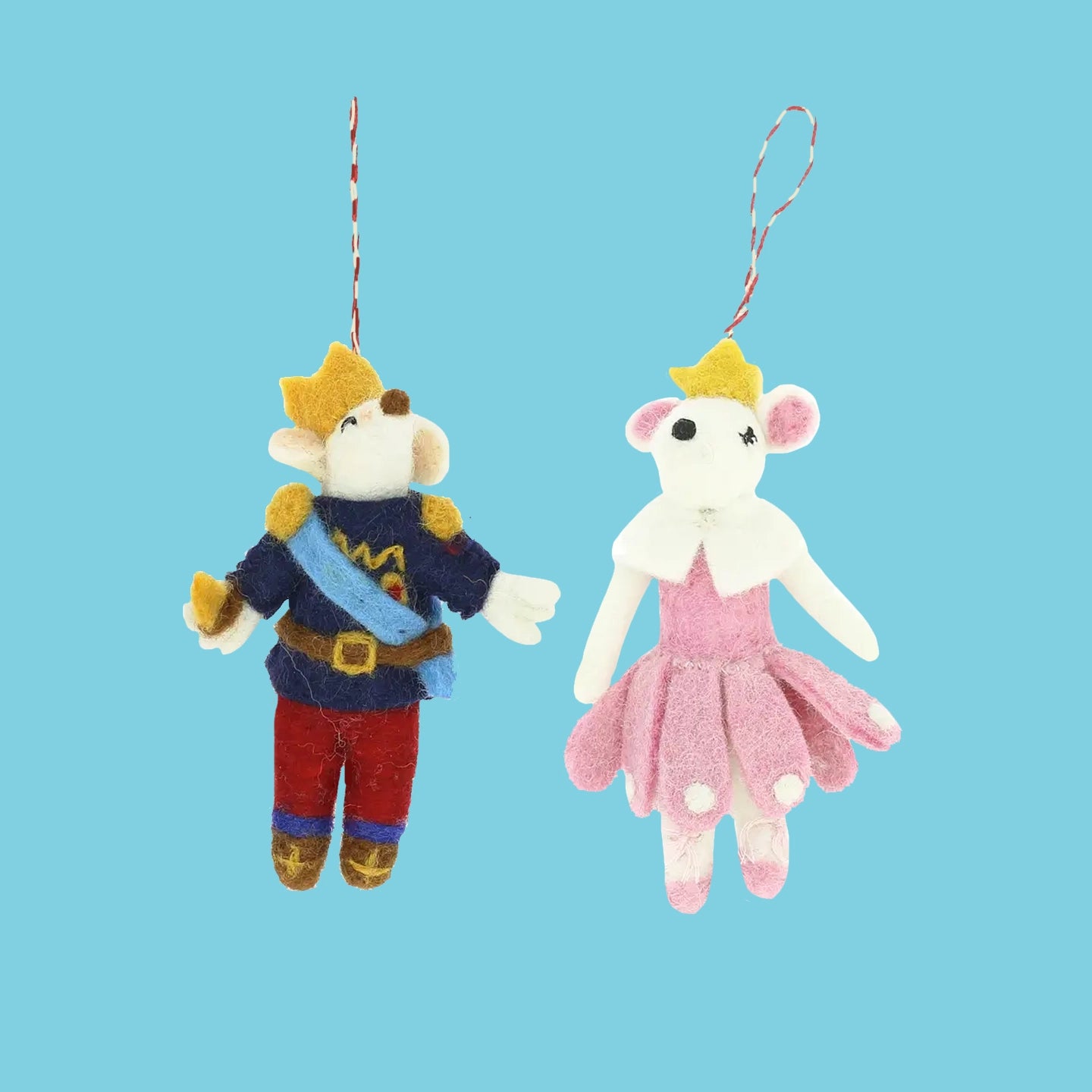 Nutcracker Mice Tree Decoration
