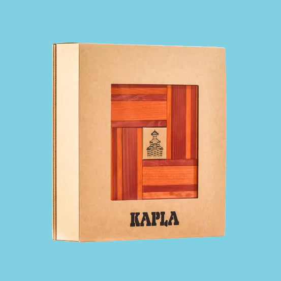 Kapla Book and Colour Set (red)