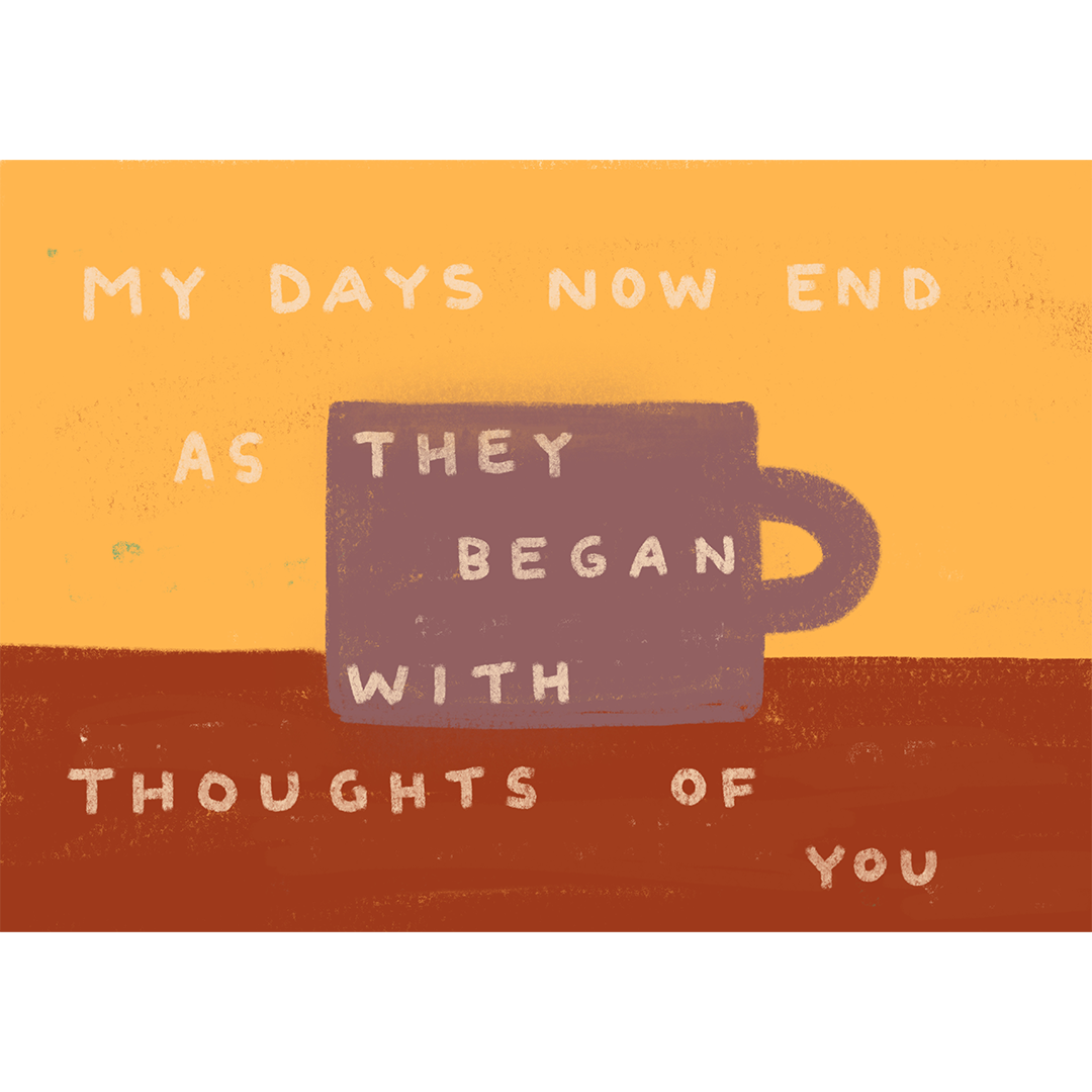 Thoughts of You 50x70cm