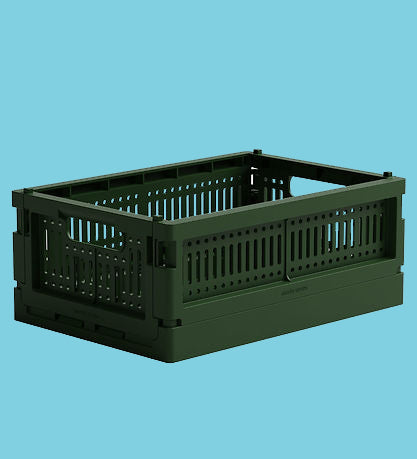 Mini Crate Dark Green